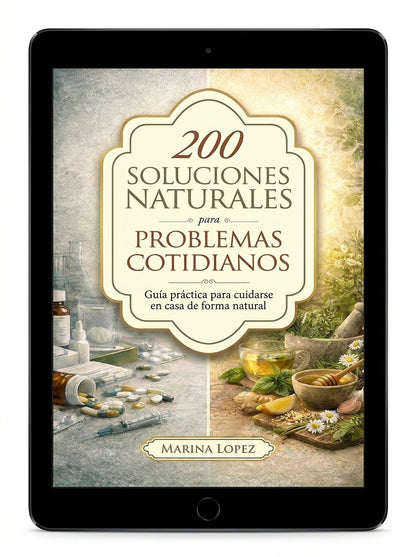 200 Soluciones Naturales Para Problemas Cotidianos - Versión digital