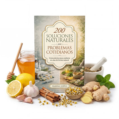 200 Soluciones Naturales Para Problemas Cotidianos - Libro Físico